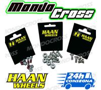 Viti HAAN WHEELS disco freno anteriore 14mm M6 6 pezzi HUSQVARNA 350 FC 2016 16