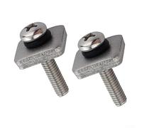 Viti in acciaio inossidabile 316 ad alta resistenza per tavole da surf e longboard Tail Rudder Cross Screw Package (M5)