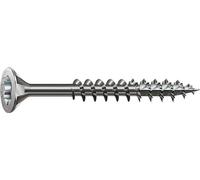 Viti in acciaio inox, 8 x 120 mm, 50 pezzi, filettatura parziale, testa svasata, T-STAR plus T40, 4CUT, in acciaio inox A2-0197000801205