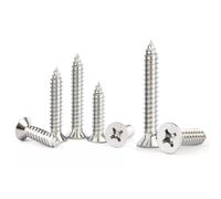 VITI IN ACCIAIO INOX AUTOFILETTANTI TESTA SVASATA D.2,2 2,9 3,5 3,9 4,2 4,8 5,5