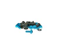 VITI IN ERGAL CUPOLINO TESTA BOMBATA TCBEI M5X15 8 PEZZI BLU YAMAHA