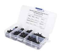 Viti in legno a testa di padella kit di assortimento 640pc in acciaio carbone padella auto taglio delle viti in legno m2 m2.6