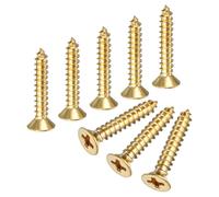 Viti in ottone testa piatta Phillips M3.5x20mm, per 100 pezzi