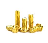 Viti in ottone, Viti a testa tonda in ottone con testa a croce M2 M2,5 M3 M4 M5 M6, viti di riparazione(M4 20pcs,30mm)