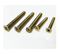 Viti in rame Viti a testa svasata con intaglio a croce in rame/viti a testa piatta-M8 * 30mm [20 pezzi]