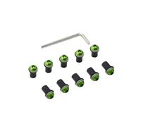 viti inox Universale 10 PCS 15MM Moto Parabrezza Parabrezza Bulloni Kit Moto Vite Di Montaggio Dadi Carenatura Viti Bulloni