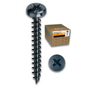 Mustad Vite Panel-Vit 1204631 nera testa cilindrica 4x25 mm 500 pezzi