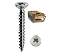 Mustad Vite autofilettante per truciolare Panelvit Chromiting 4,5x40 mm - 500 pz