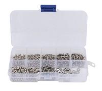Viti M2.5, Kit Assortimento di Viti 360 Pezzi Viti Autofilettanti per Metallo Set Assortimento di Rondelle Dado Bullone a Croce in Acciaio Inossidabile M2.5
