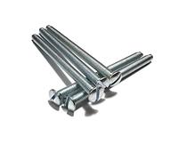 Viti M3.5 a taglio da 3,5 mm x 25 mm con testa svasata rialzata per prese elettriche (confezione da 20)