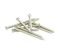 Viti M3.5 a taglio da 3,5 mm x 40 mm con testa svasata rialzata per prese elettriche (confezione da 20)