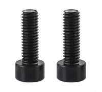 Viti M5 x 15 mm per gabbia della bottiglia d'acqua per bici da strada e montagna, set da 2 pezzi, realizzate in lega di alluminio 6061 (2 pezzi) blu)