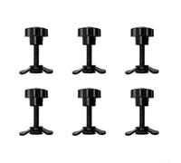 Viti M8 x 20 30 40 45 mm, confezione da 6 per guida a stella, compatibili con binari di ancoraggio in alluminio su barche e veicoli (M8 x 60 mm)