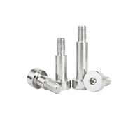 Viti metalliche 1-5 pezzi M5 M6 M8 M10 M12 testa esagonale con cuscinetto a rulli, bullone, acciaio inossidabile 304(D10x M8 (2pcs),35mm)