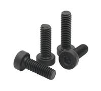 Viti metalliche 2-20 pezzi M3 M5 M6 M8 Grado 12.9 Acciaio al carbonio Vite a testa cilindrica bassa e sottile con esagono incassato(16mm,M3 (20pcs))