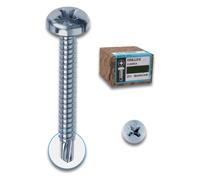 VITE AUTOPERFORANTE TC DRILLEX MUSTAD - CAVA PH ZINC BIANCA/CHROM MM 3,9X38 C...