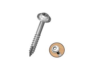 Viti Milescraft 32 mm per PocketJig 100 pz. grossolane small red