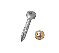 Viti Milescraft da 1" per PocketJig 100 pz. grossolane small red