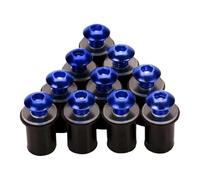 Viti moto Compatibile Con Yamaha Per FZ1 FZ6 FZ6R FJR1300 Per YZF-R1 R6 R7 600R 750R Bulloni Parabrezza Viti Montaggio Parabrezza Per M5 5 Mm Rondelle Dadi