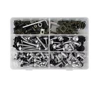 Viti Moto Compatibile Con Yamaha Per YZFR1 FJ1200 FZR1000 FZR600R TZ250 TZ350 YSR50 253 Pezzi Viti Per Carrozzeria Moto Rondelle Di Montaggio