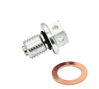 Viti moto Universale Moto M12x1.5 Magnetico Tappo Di Scarico Dell'olio Dado Di Scarico Olio Per Bolt Sump Moto Fasteners Bulloni Dado Clip Kit