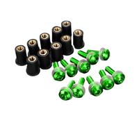 Viti motociclette Universale 10 PCS Motocross Parte Kit Carenatura Pit Fissaggio Dadi Bulloni Accessori Dado Moto Kit Completo Di Bulloni