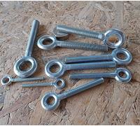 VITI OCCHIELLO PER TENDITORE TASSELLO OCCHIELLI M5 M6 M8 M10 M12 ACCIAIO ZINCATO