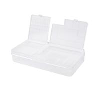 Viti Organizer Scatola di Immagazzinaggio per Telefono Schermo LCD Scheda Madre IC Chip Componente Contenitore Strumenti di Riparazione Contenitore Leggero Parti Mobili Doppio Strato Scheda Madre