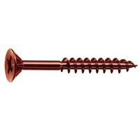 500x Vite Autofilettante Per Truciolare Panelvit&Reg; Mustad Bronzata Tsp Pz