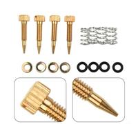 Viti per carburatore miscela aria 4 pezzi costruzione in ottone massiccio per modelli Weber DCOE IDF sostituire 64750.001