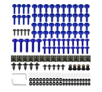 Viti per carene moto Per Vision 8-Ball S Street Tour Comfort Premium Kit Di Bulloni Per Carenatura Moto, Viti, Dadi E Clip, Set Accessori(Blue)