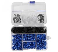 Viti Per Carene Per Moto Per Guzzi V7 Racer/Stone Special Classic V9 Bobber Audace Eldorado Dadi E Clip Per Carrozzeria Viti Carenatura Di Fissaggio(BLU)