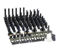 Viti per carrozzeria Bulloni Per Carenatura Moto Universale Spire Screw Spring Nuts Per YAMAHA FJR1300A ABS FJR1300 YZF R1 R1M R3 R6 R15 YZFR1 YZFR3(Black)