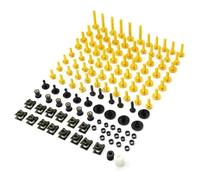 Viti per carrozzeria Bulloni Per Carenatura Moto Universale Spire Screw Spring Nuts Per YAMAHA FJR1300A ABS FJR1300 YZF R1 R1M R3 R6 R15 YZFR1 YZFR3(Jaune)