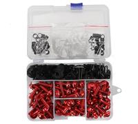 Viti per carrozzeria Kit Completo Bulloni, Viti E Elementi Fissaggio Per Carenatura Motociclette Per BMW R1250RT R1250RS R1250R R1250GS R1250 RS/RT/R K1600GT K1600GTL K1600B K1600 B/GTL/GT(Red)