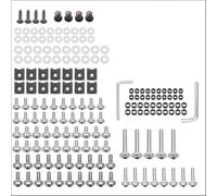 Viti per carrozzeria Kit Di Bulloni, Viti E Dadi Per Carenatura Motociclette Per Honda Per Hornet Cbf 600 Cb 600f 650r Cb600f Cbr600rr X Adv 750 Xadv X-adv Accessori Per(Silver)