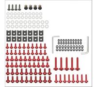 Viti per carrozzeria Kit Di Bulloni, Viti E Dadi Per Carenatura Motociclette Per Honda Per Hornet Cbf 600 Cb 600f 650r Cb600f Cbr600rr X Adv 750 Xadv X-adv Accessori Per(Red)