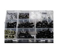 Viti per carrozzeria Moto Full Carena Corpo Bullone Kit Vite Dado di Montaggio per Ducati 749 per Superbike 749/S/R 2003 2004 2005 2006 (Color : Black)