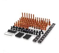 Viti per carrozzeria Per Benelli Leoncino 500 250 800 LeonineX 500 TRK502 TRK502X TRK702 TRK702X TRK Viti Parabrezza Kit Bulloni Carenatura Moto Parti Modificate Moto(Orange)