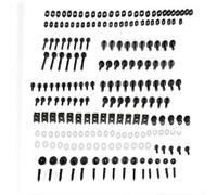 Viti per carrozzeria Per BMW R1200GS R 1200 GS LC Per ADVENTURE R1200R/RS/RT R1200S/SE/ST 2004-2022 2023 2024 Parti Per Moto Kit Completo Bulloni, Viti E Elementi Di Fissaggio Per Carenatura(Black)