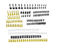 Viti per carrozzeria Per Yamaha TRICITY 125 155 300 TRX850 TTR125 TTR125L TTR125LE TTR125LW TW125 1996-2024 Kit Bulloni Carenatura Completa Moto Kit Dado Vite Clip(Jaune)