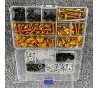 Viti per carrozzeria Ricambi Per Motociclette Per Suzuki Gsxs Gsx S750 S1000 Gsx-s Bandit Drz Ltz Per Burgman 650 400 Drz400 Kit Bulloni E Dadi Per Carenatura Carrozzeria Viti(Jaune)