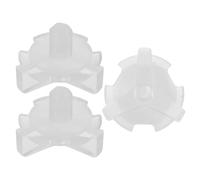 Viti per Casco da Moto in Plastica PC, Ricambio Trasparente | Compatibilità per Visiere e Visori, Set di Ricambio per Racing, Motocross e Uso Quotidiano