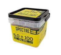 Viti per legno compatibili con Spectre™ PZ CSK ZYP 5,0 x 100 mm, vasca 300