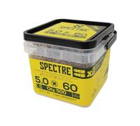 Viti per legno compatibili con Spectre™ PZ CSK ZYP 5,0 x 60 mm, confezione da 500