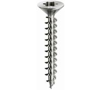 Viti per legno Panelvit testa svasata Torx TX20 filettatura totale zing.arg MUSTAD 4x45, confezione da 500 - PVACXP400450C8C