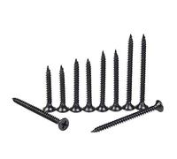 Viti per legno, viti autofilettanti a testa piatta super lunghe, chiodi da parete neri, viti da legno, viti da parete a secco a testa svasata temprata-Solo M3.5 * 16-950