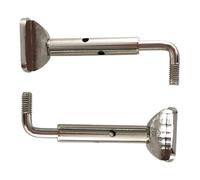 Viti per morsetto Chinrest, viti in metallo Chinrest, 2x viti di morsetto in metallo per violino Chinrest, Women Men Musical Strument Strument Precise Playing Aid for Music Classroom