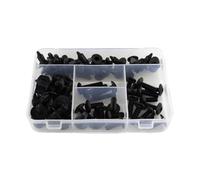 Viti per moto Compatibile Con Yamaha Per Tracer900 Per FJ09 2014 2015 2016 2017 2018 2019 2020 2021 Kit Completo Carenatura Completa Moto Bulloni Clip Viti(Black)