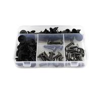 Viti per moto Compatibile Con Yamaha Per Tracer900 Per FJ09 2014 2015 2016 2017 2018 2019 2020 2021 Kit Completo Carenatura Completa Moto Bulloni Clip Viti(Metallic)
